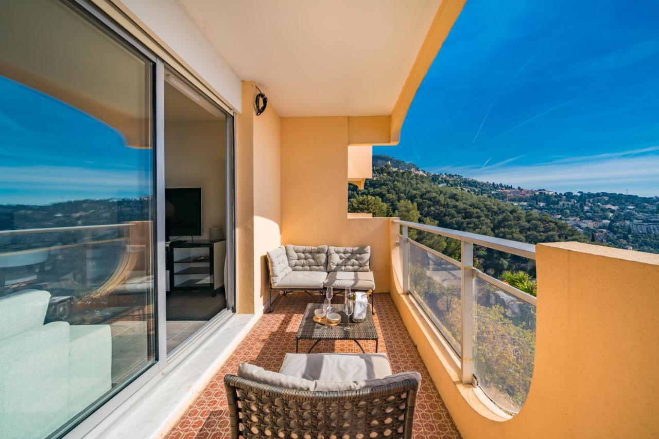 Baie Roquebrune, Balcon Vue Mer, Parking Gratuit - Ao Esterno foto