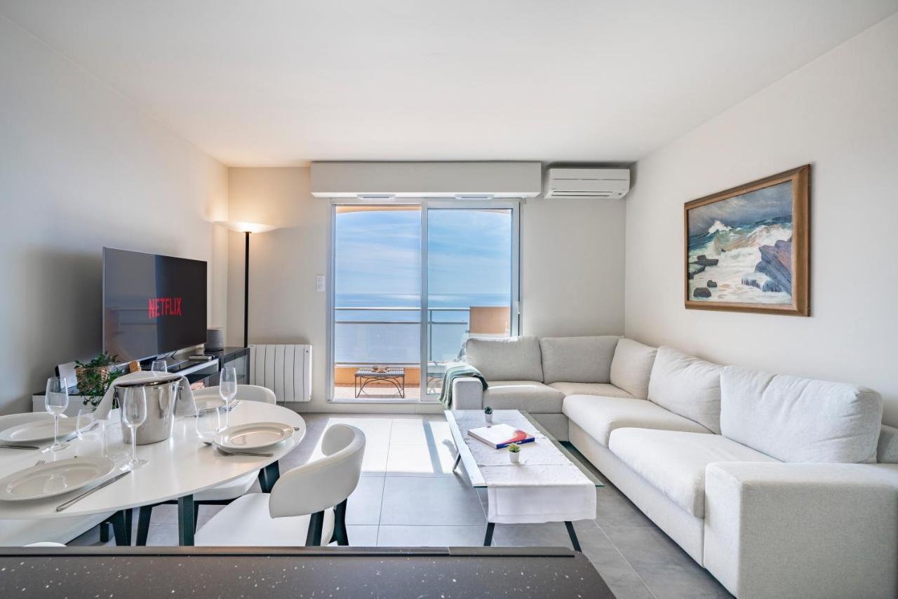 Baie Roquebrune, Balcon Vue Mer, Parking Gratuit - Ao Esterno foto